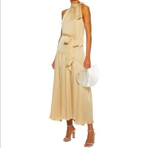 NWT Zimmerman Champagne Silk Dress. Size 2 (US 8).